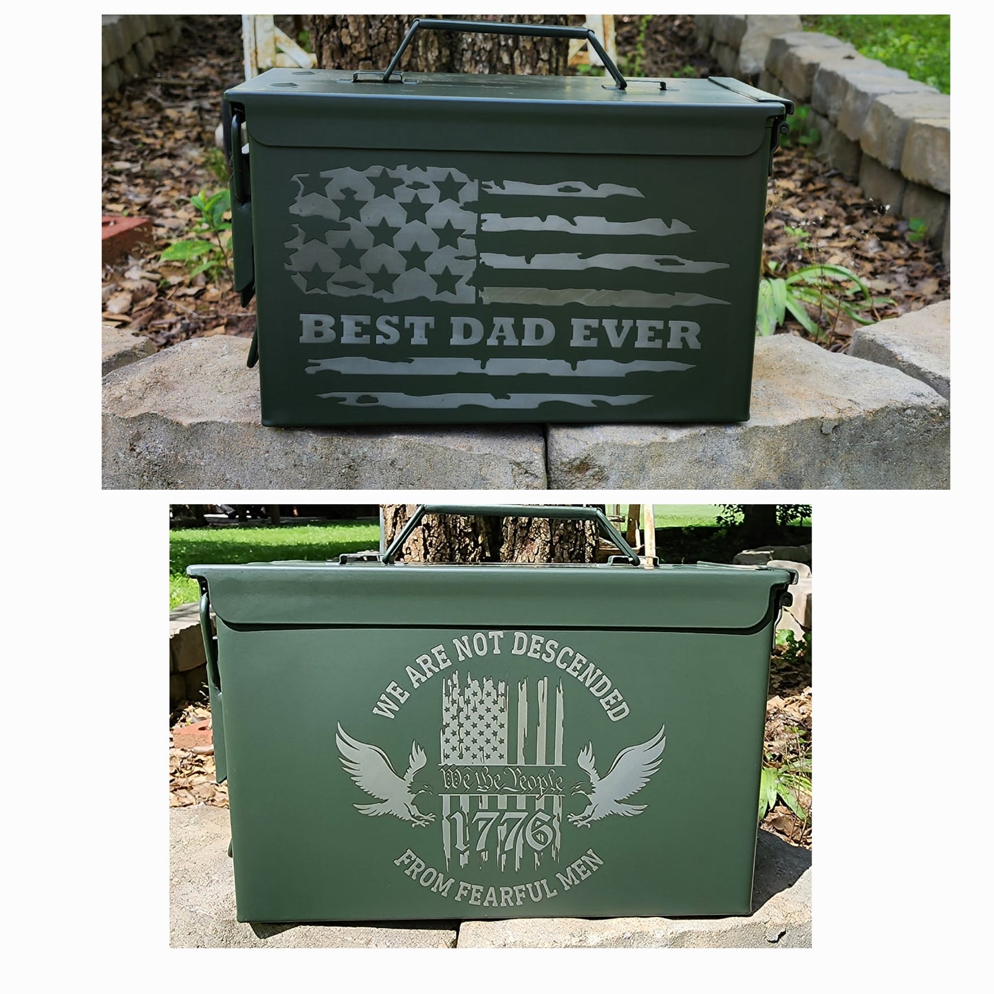 Custom engraved Ammo Can