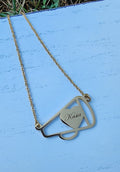 custom engraved cheer necklace