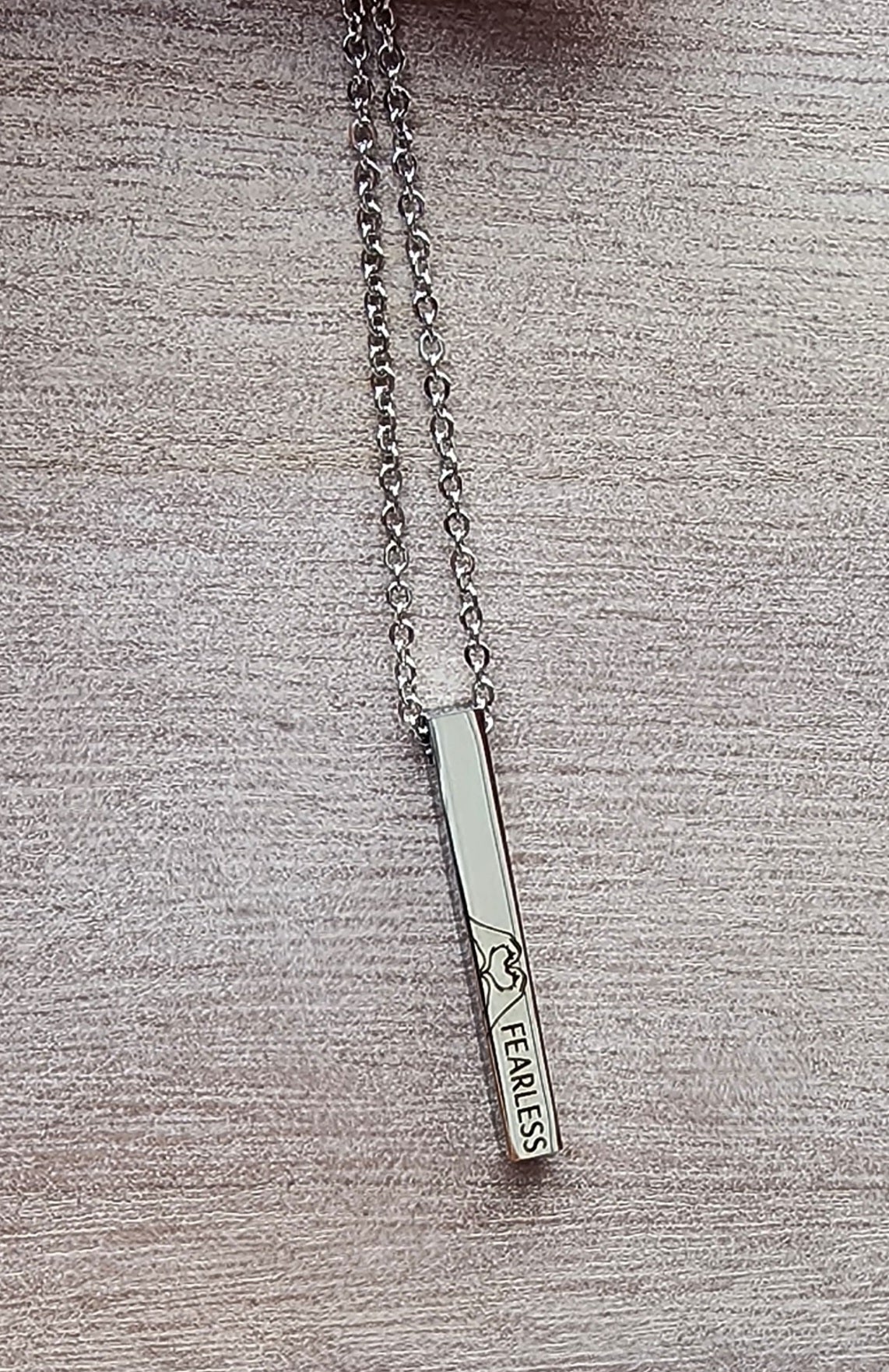 custom engraved necklace