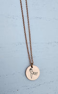 engraved necklace