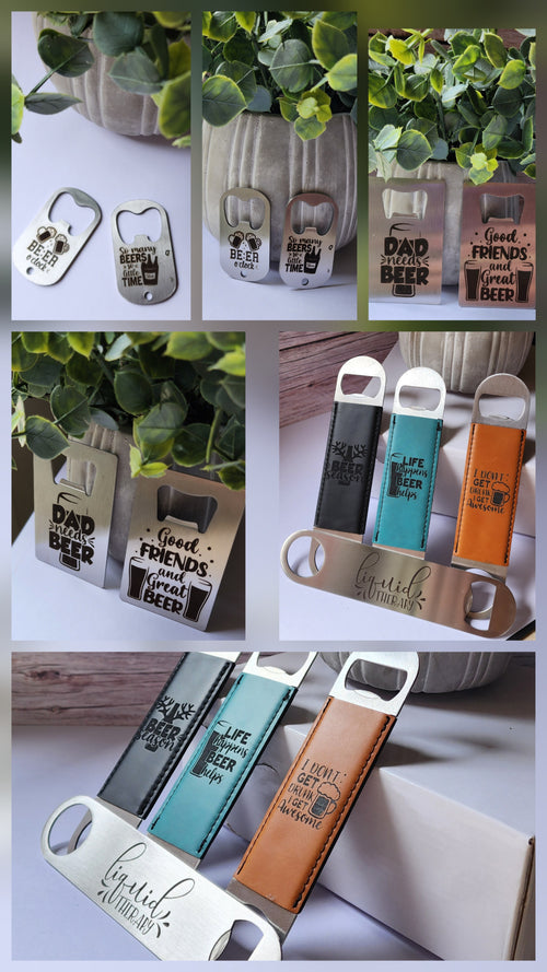 engraved bottle openers