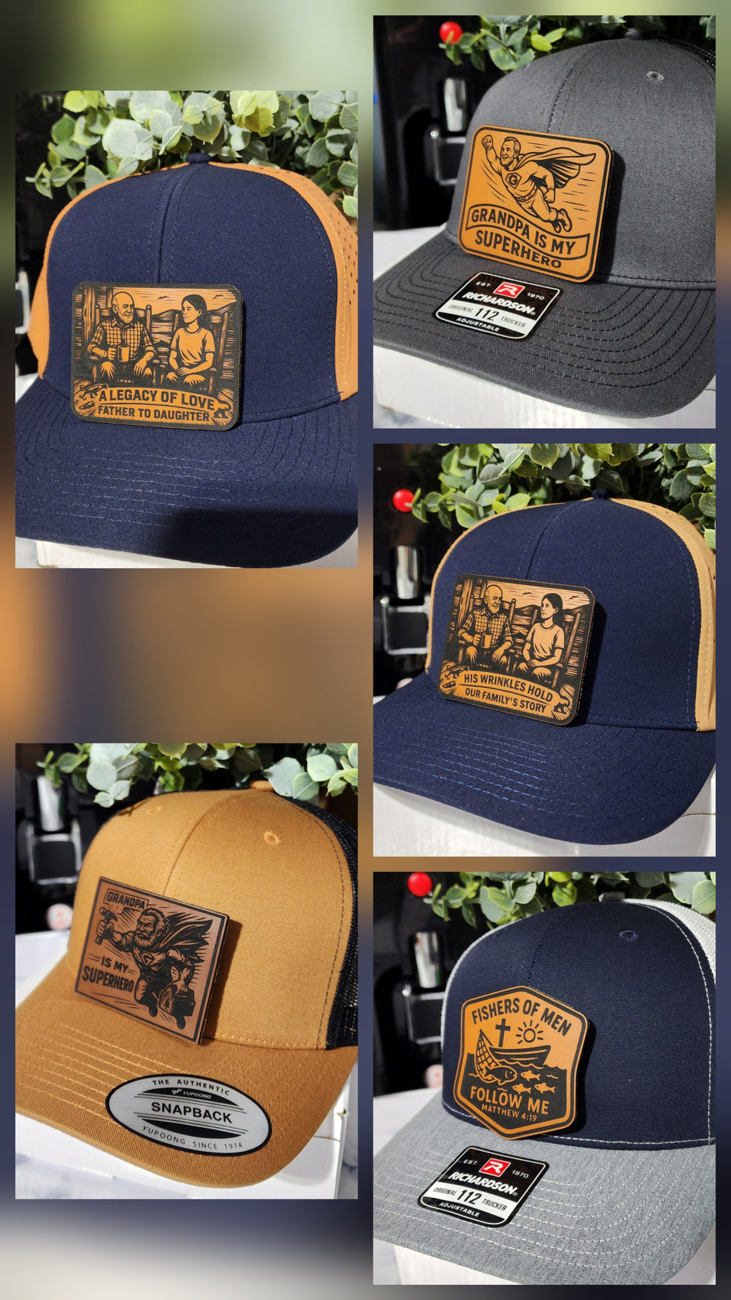 Trucker Hat with custom patch