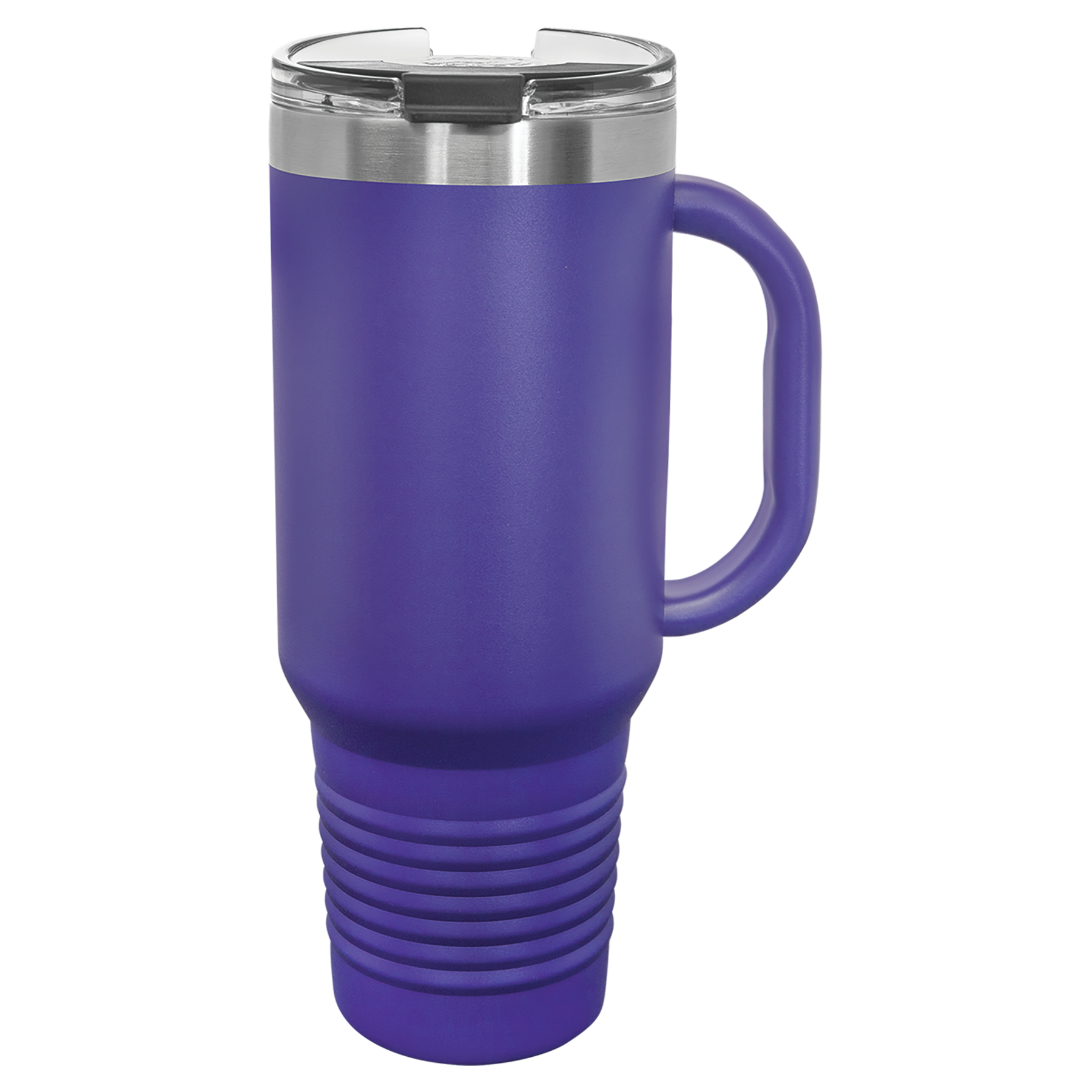 Purple travel mug 