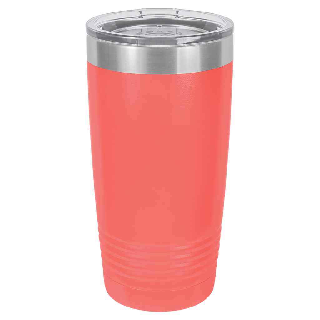 Coral tumbler
