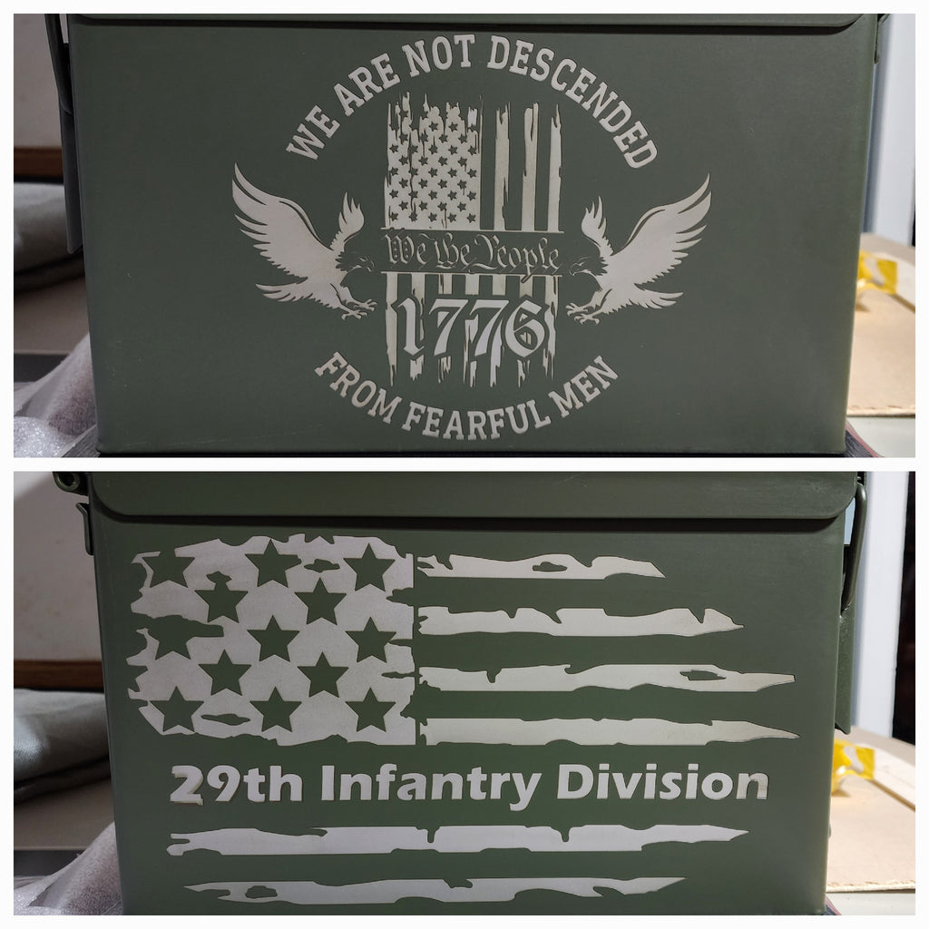 custom engraved ammo box