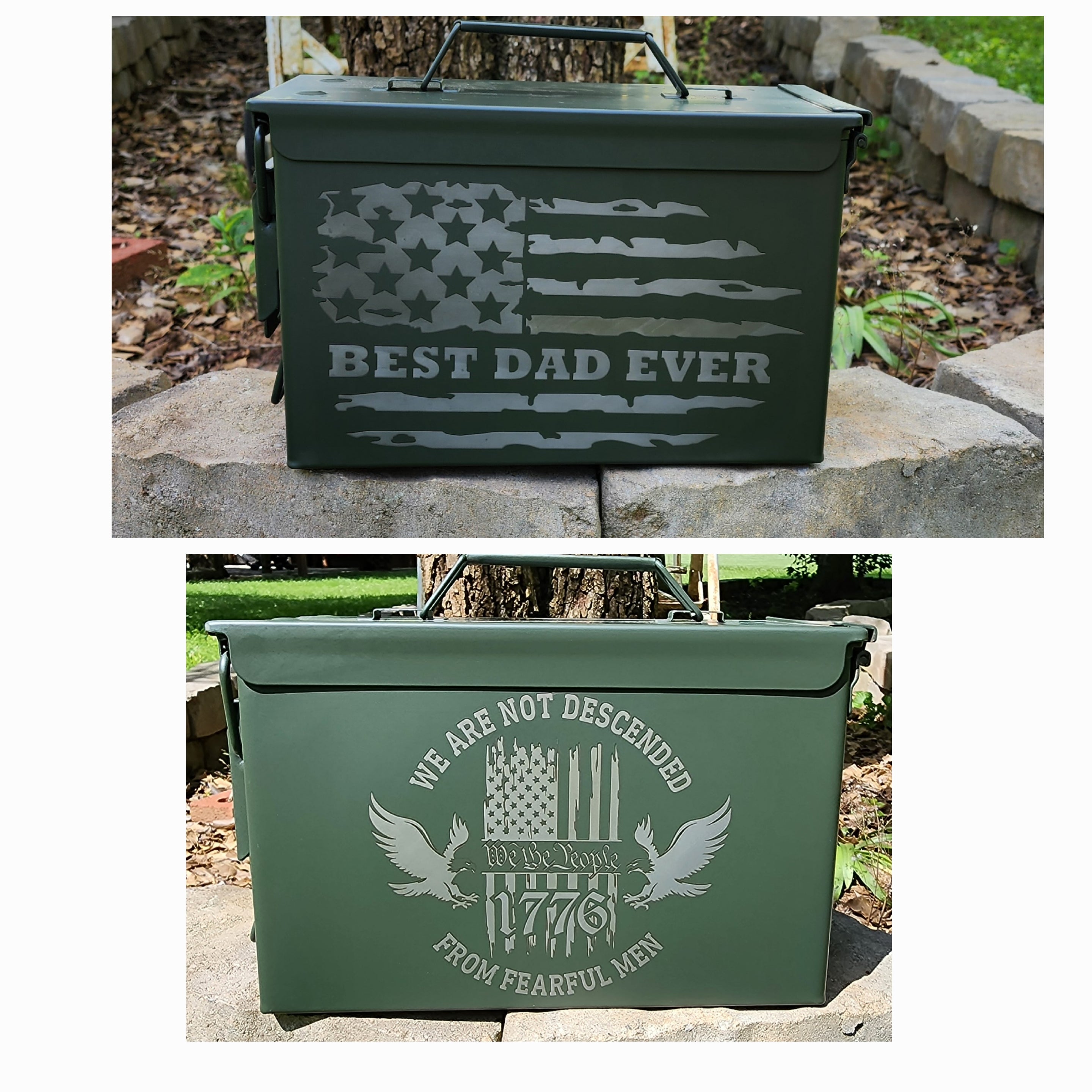 Custom engraved Ammo Can